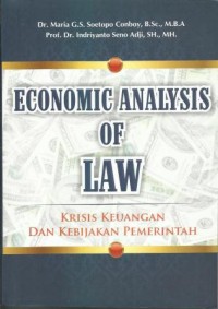 Economic Analysis Of Law : Krisis Keuangan dan Kebijakan Pemerintah