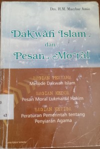 Dakwah islam dan pesan moral