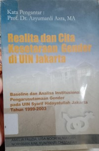 Realita Dan Cita Kesetaraan Gender Di UIN Jakarta