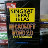 Singkat tepat jelas Microsoft Word 2.0 For Windows